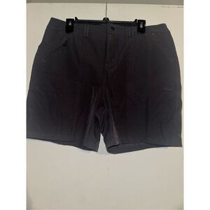 Willit Women's Golf Hiking Shorts Cargo Quick Dry Athletic dark gray Size 16 New